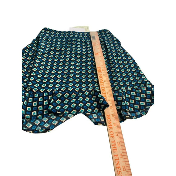Band of Free Geometric Patterned Flared Mini Skirt Size Small - Picture 5 of 9
